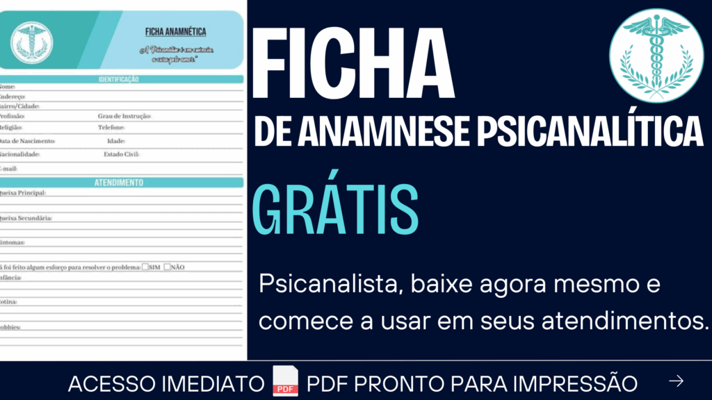 FICHA DE ANAMNESE PSICANALITICA